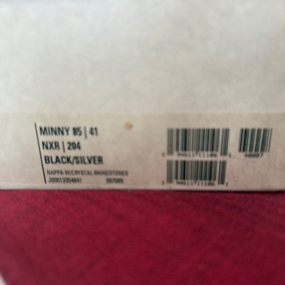 NEW IN BOX Authentic RARE Jimmy Choo Minny 85 Studded Sandals - Picture 4 of 4